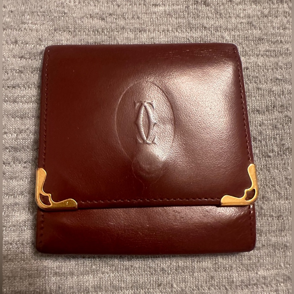 Cartier Vintage Coin Pouch